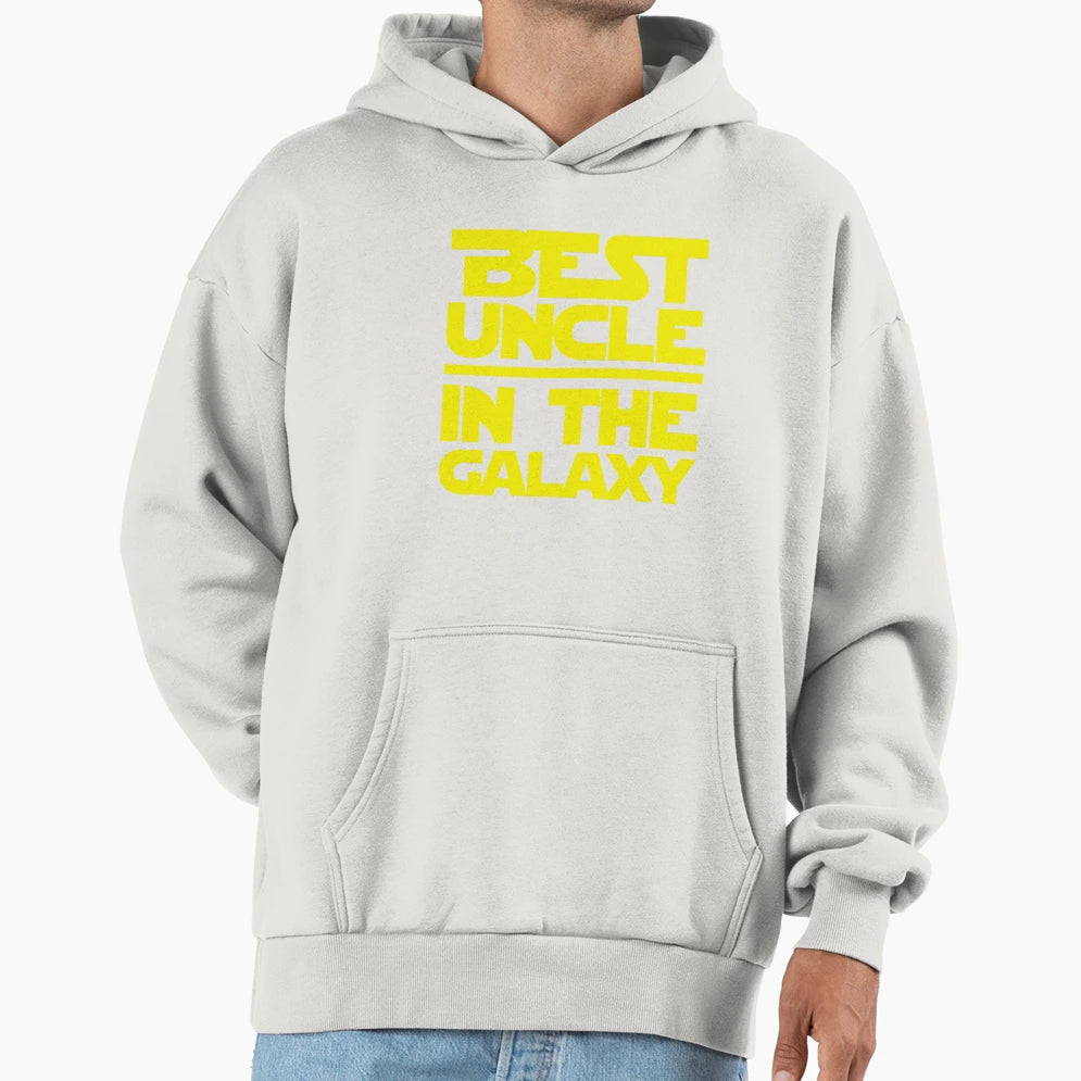 Best Uncle Galaxy Hoodie - Minimalist Print Unisex - T-Shirt, Sweatshirt, Hoodie