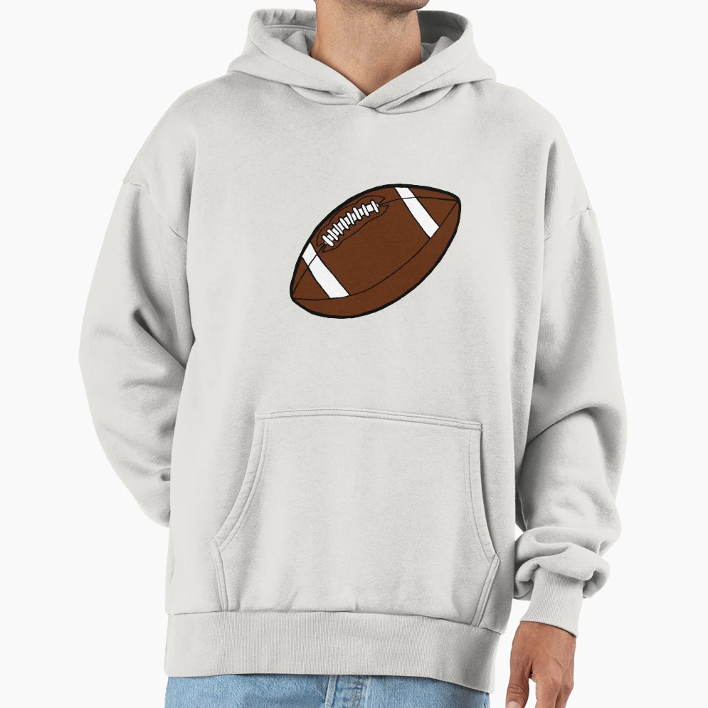 Football Hoodie - Trendy Graphic Unisex - T-Shirt, Sweatshirt, Hoodie