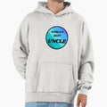 Worlds Best Uncle Blue Hoodie - Fun Novelty Design for Adults - T-Shirt, Sweatshirt, Hoodie