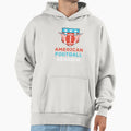 American Football Season Hoodie - Minimalist Print Men Women - T-Shirt, Sweatshirt, Hoodie
