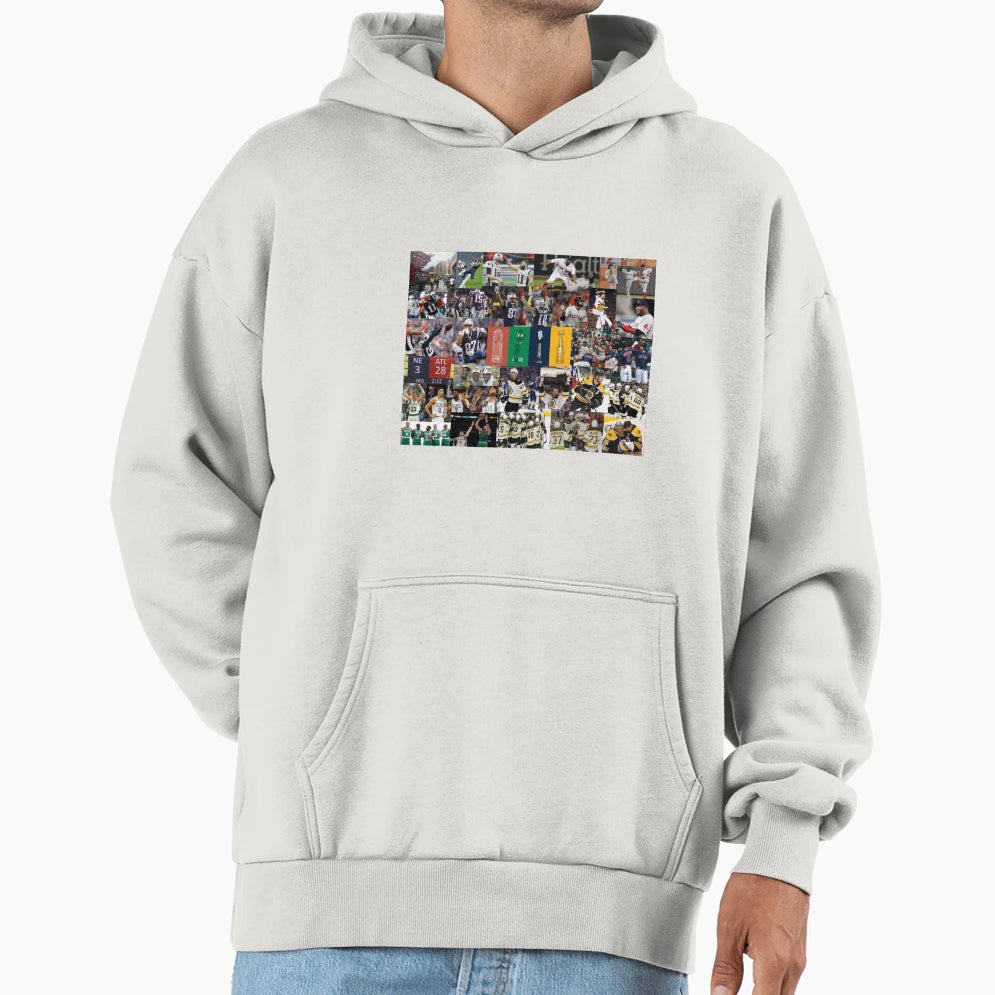Collage Hoodie - Fun Novelty Design Unisex - T-Shirt, Sweatshirt, Hoodie