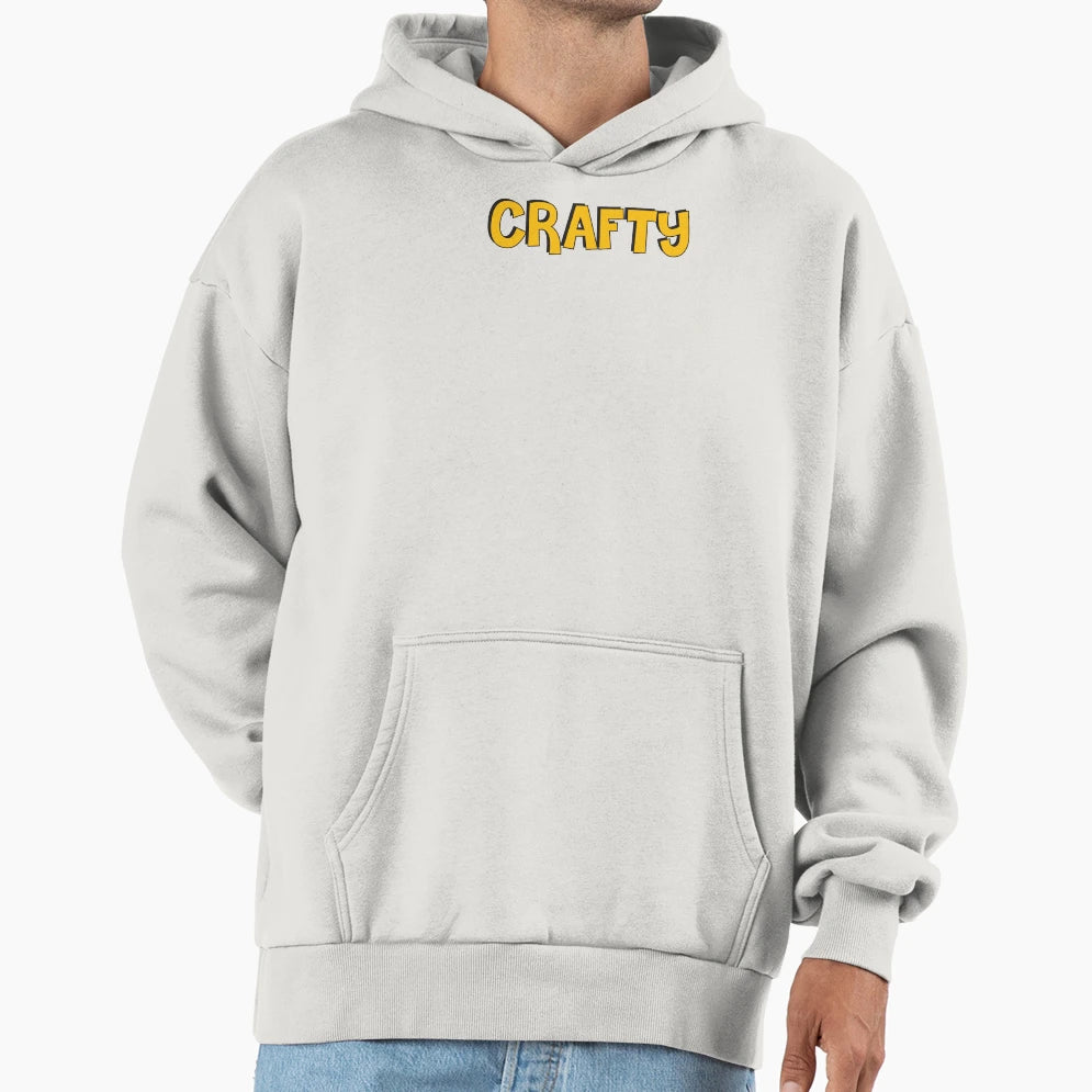 Film Crew Set Crafty Gold Text Front Hoodie - Streetwear Style for Adults - T-Shirt, Sweatshirt, Hoodie