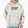 Love Football Hoodie - Casual Everyday Wear Unisex - T-Shirt, Sweatshirt, Hoodie