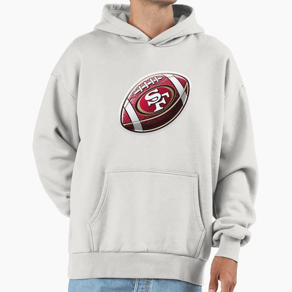 Football Hoodie - Fun Novelty Design Men Women - T-Shirt, Sweatshirt, Hoodie