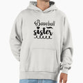 Baseball Sister Hoodie - Graphic Print Unisex - T-Shirt, Sweatshirt, Hoodie