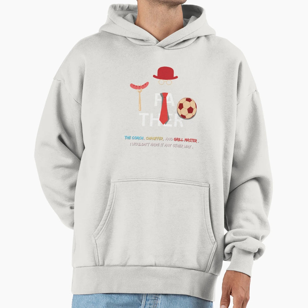 Father Coach Hoodie - Minimalist Print Unisex - T-Shirt, Sweatshirt, Hoodie