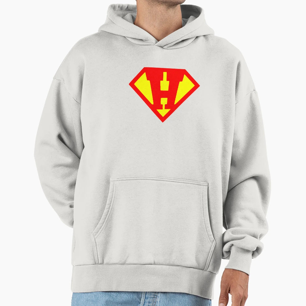 H Super Hoodie - Unique Graphic for Adults - T-Shirt, Sweatshirt, Hoodie