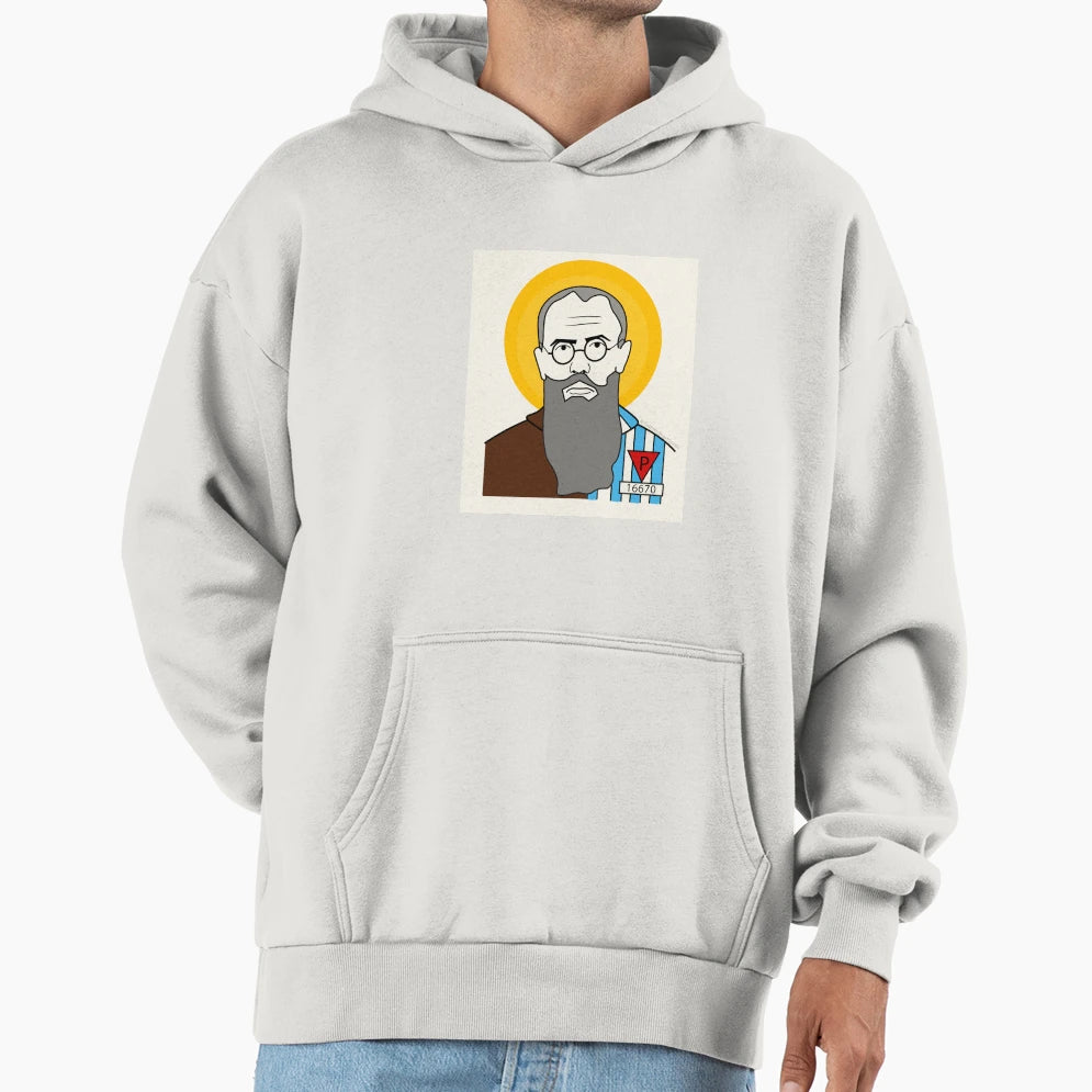 St Max Kolbe Hoodie - Fun Novelty Design Unisex - T-Shirt, Sweatshirt, Hoodie