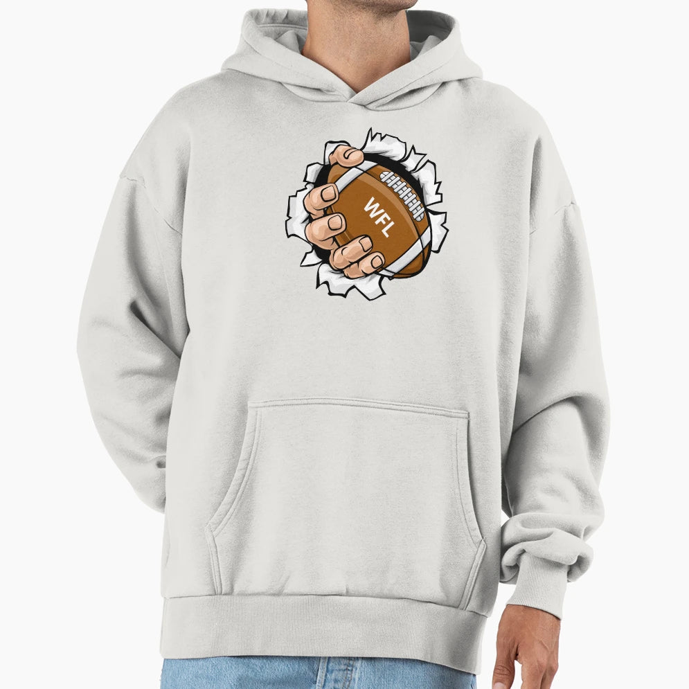 Wfl Football Hoodie - Aesthetic Graphic Men Women - T-Shirt, Sweatshirt, Hoodie