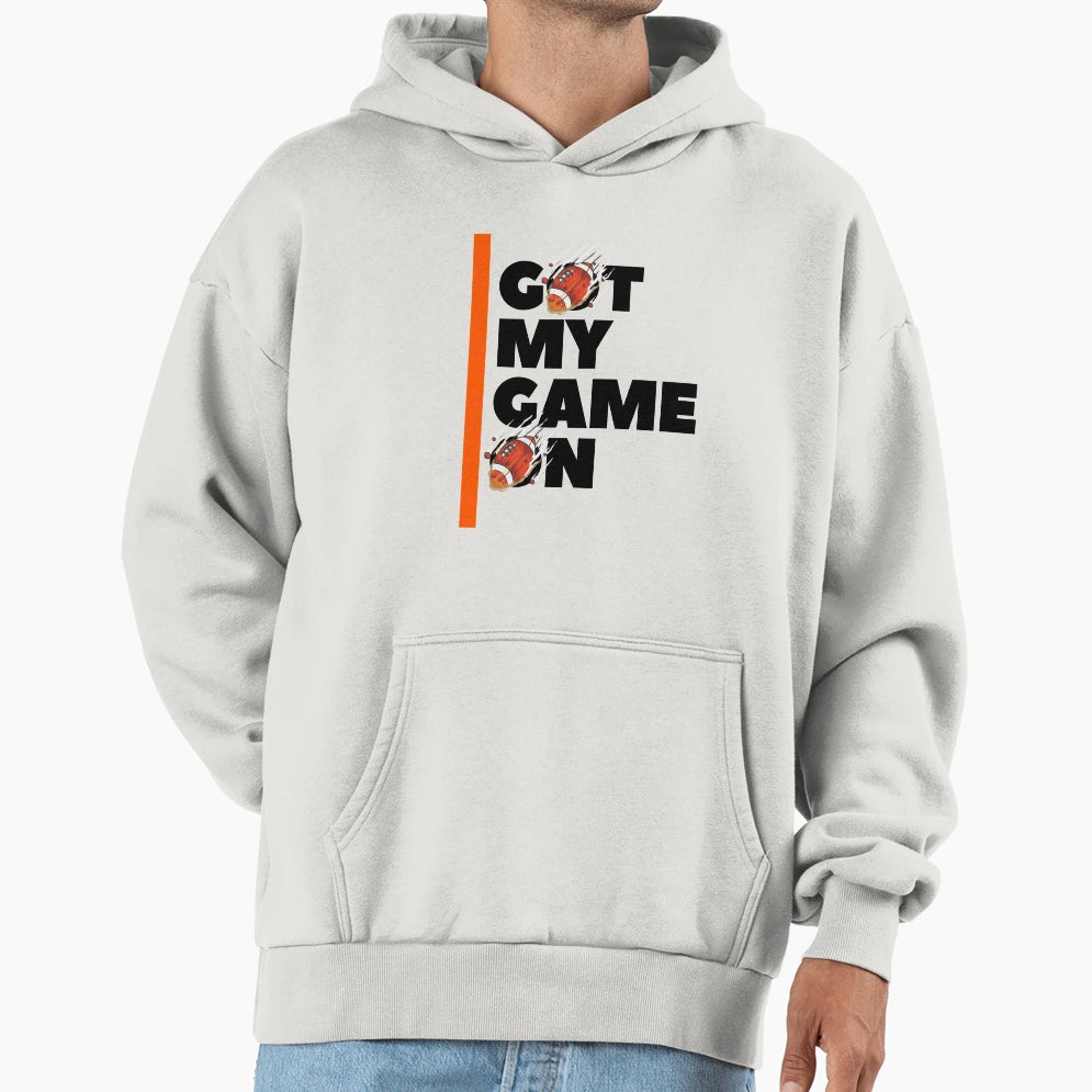 Football Got My Game Hoodie - Minimalist Print Men Women - T-Shirt, Sweatshirt, Hoodie
