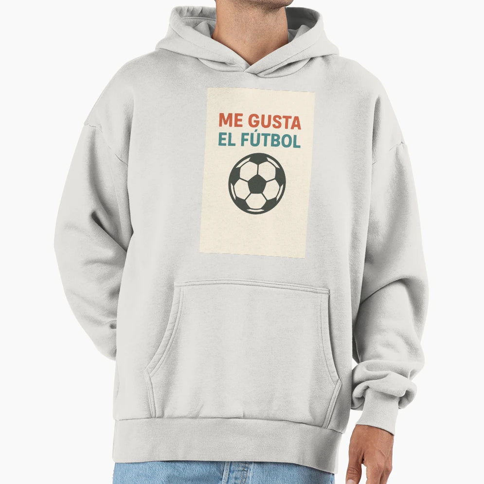 I Like Football Hoodie - Trendy Graphic for Adults - T-Shirt, Sweatshirt, Hoodie