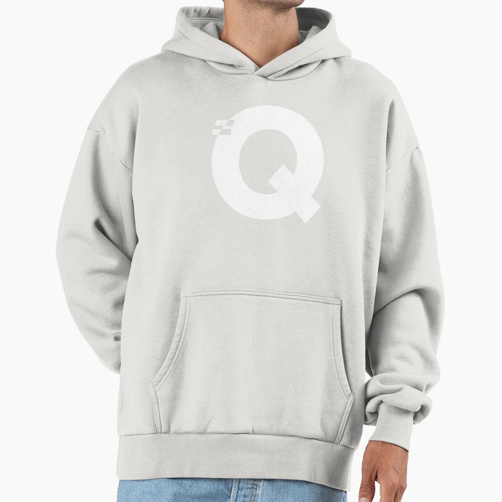 Copy Letter Q Alphabet Initial Monogram Hoodie - Graphic Print Men Women - T-Shirt, Sweatshirt, Hoodie