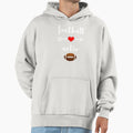 American Football Auntie Sports Lover Hoodie - Casual Everyday Wear Unisex - T-Shirt, Sweatshirt, Hoodie