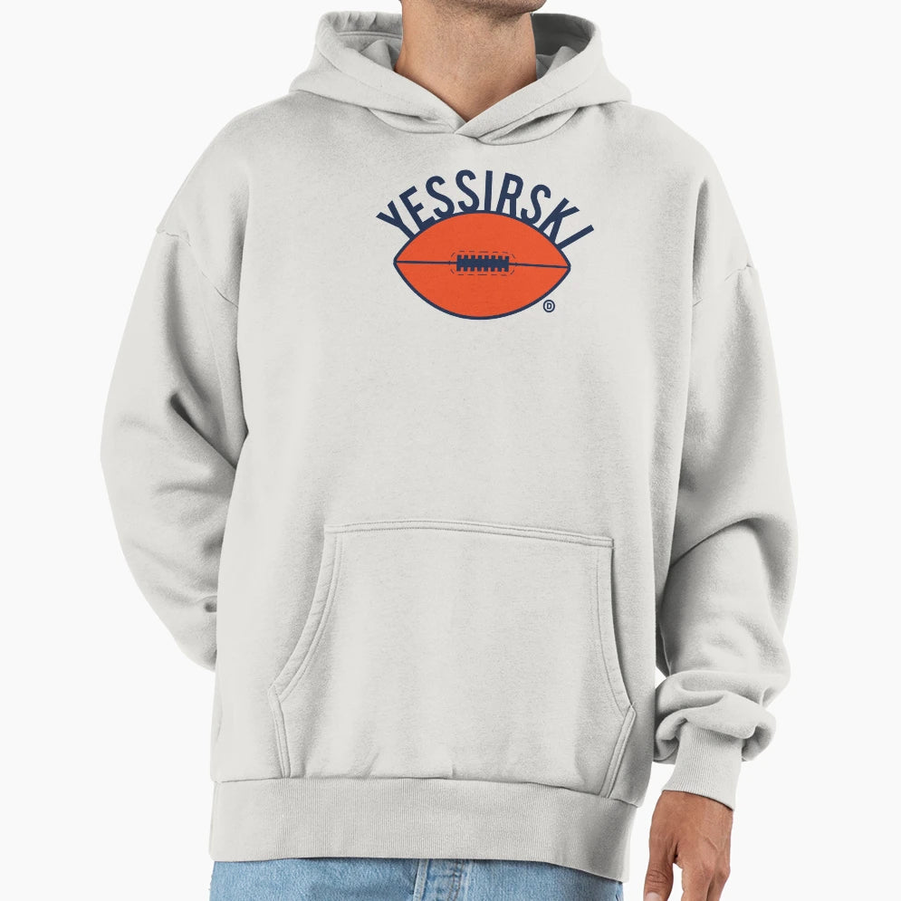Chicago Football Yessirski Hoodie - Casual Everyday Wear Unisex - T-Shirt, Sweatshirt, Hoodie