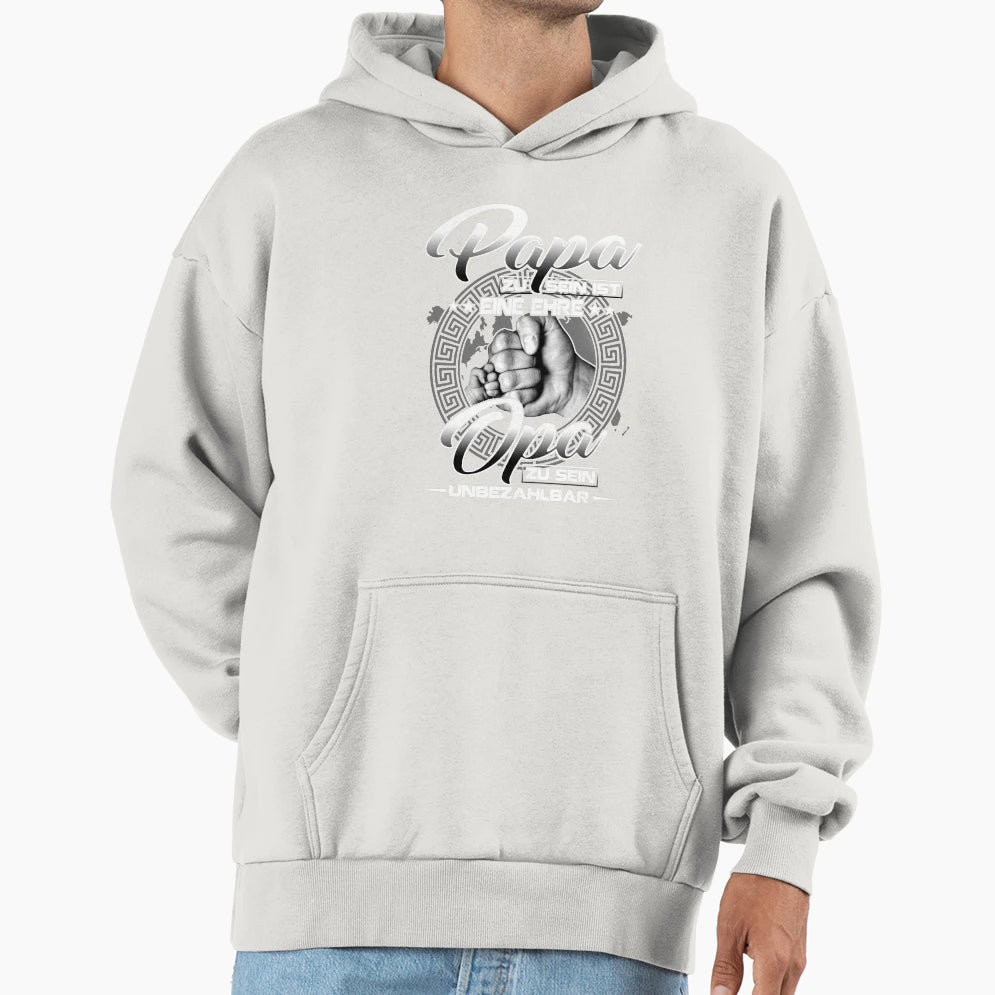 Unbezahlbar Papa Opa Birthday T-Shirt - Fun Novelty Design Men Women - T-Shirt, Sweatshirt, Hoodie