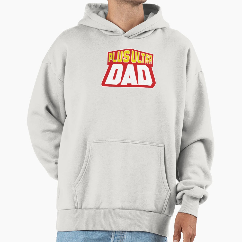 Plus Ultra Dad Gift Hoodie - Minimalist Print for Adults - T-Shirt, Sweatshirt, Hoodie