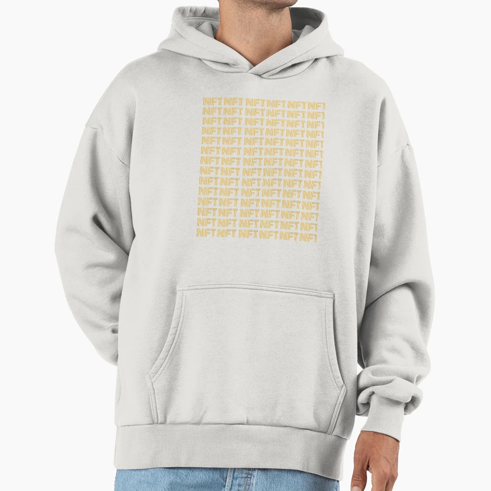 Nft Non Fungible Token Hoodie - Custom Art Print for Adults - T-Shirt, Sweatshirt, Hoodie