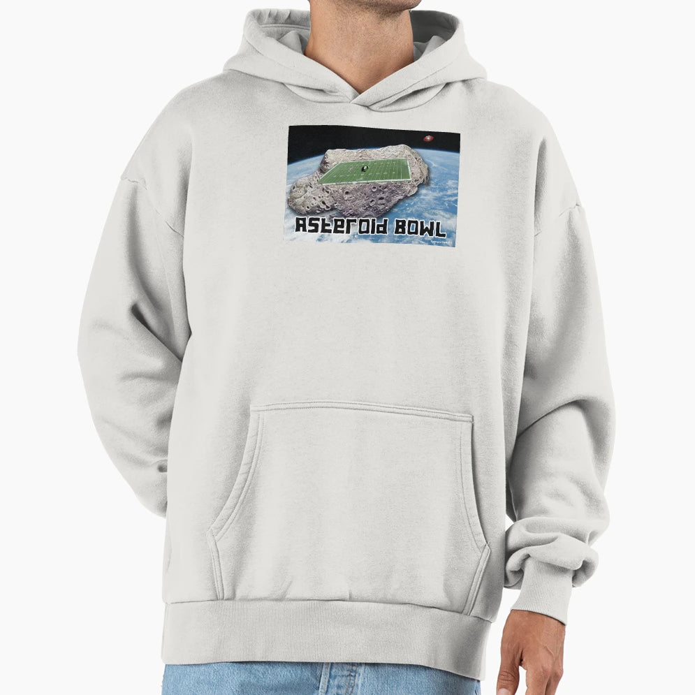 Asteroid Bowl Hoodie - Novelty Apparel Men Women - T-Shirt, Sweatshirt, Hoodie
