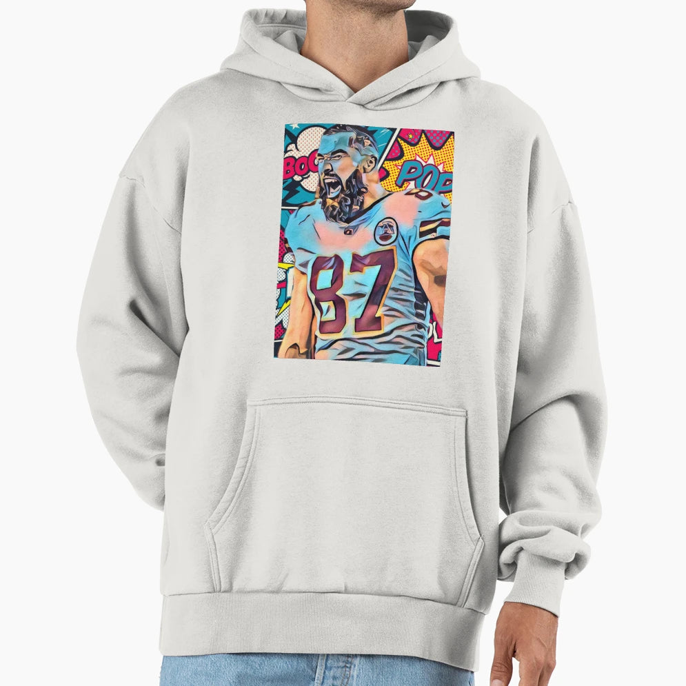 Beast Mode Travis Hoodie - Minimalist Print for Adults - T-Shirt, Sweatshirt, Hoodie
