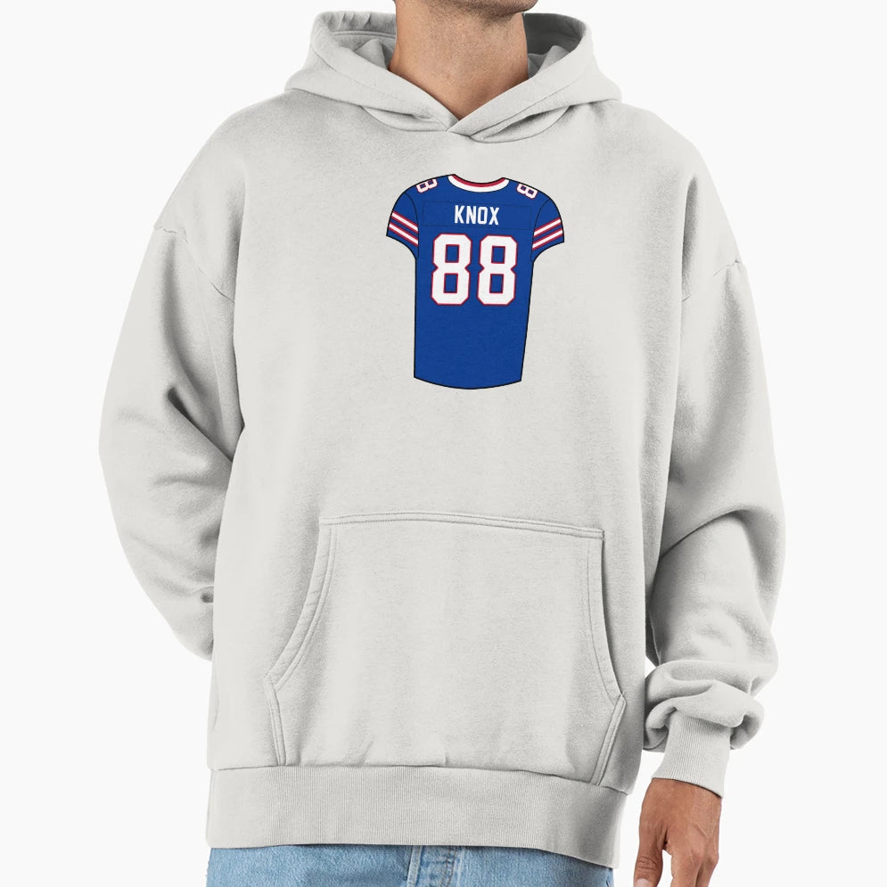 Dawson Knox Home Jersey Hoodie - Unique Graphic Men Women - T-Shirt, Sweatshirt, Hoodie