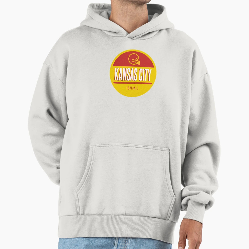 Kansas City Football Hoodie - Aesthetic Graphic Unisex - T-Shirt, Sweatshirt, Hoodie