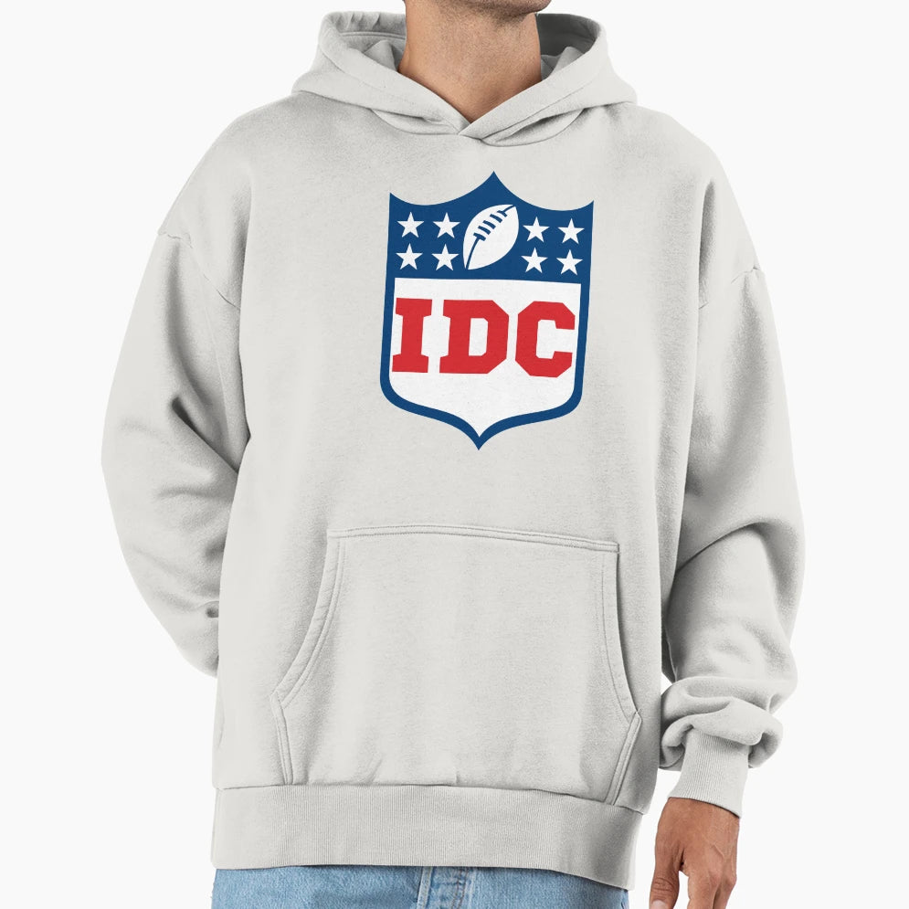 Idc Football Hoodie - Trendy Graphic for Adults - T-Shirt, Sweatshirt, Hoodie