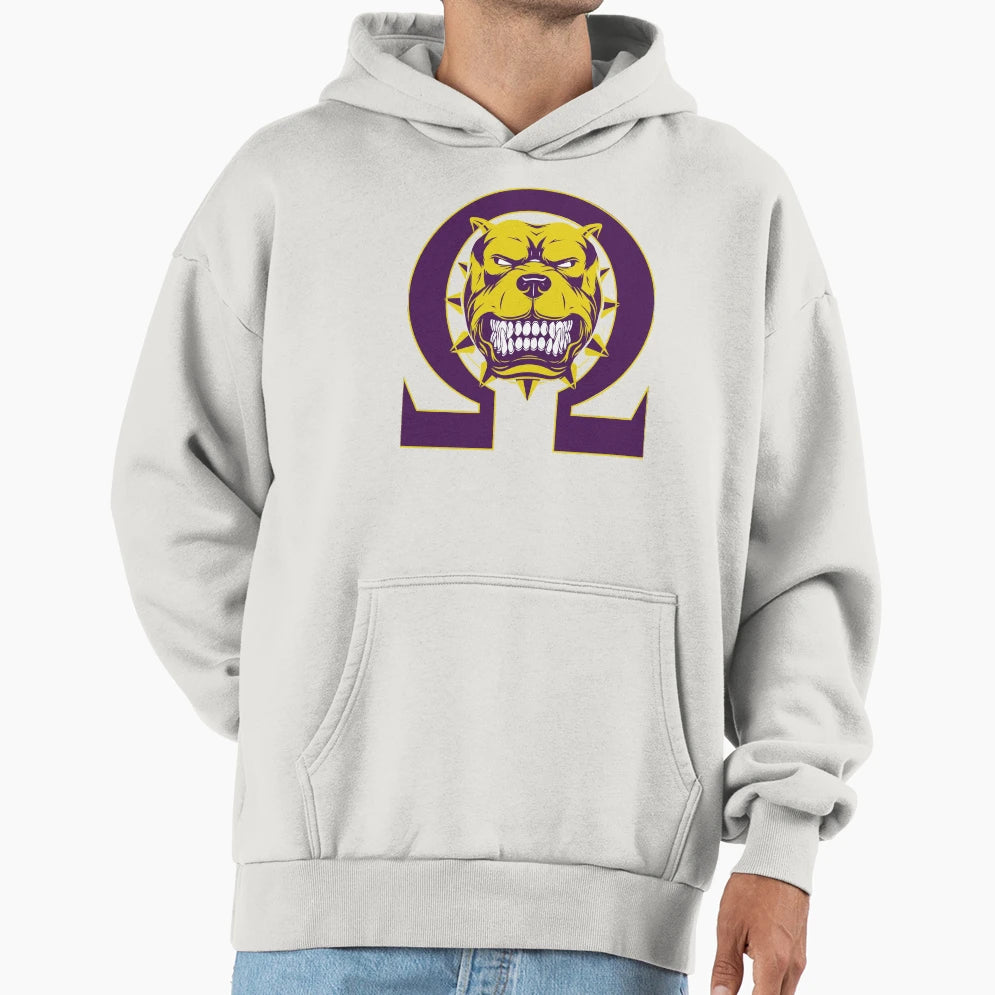Omega Dog Que Hoodie - Trendy Graphic Men Women - T-Shirt, Sweatshirt, Hoodie