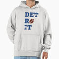 Detroit Sports Detroit Football American Hoodie - Minimalist Print Unisex - T-Shirt, Sweatshirt, Hoodie