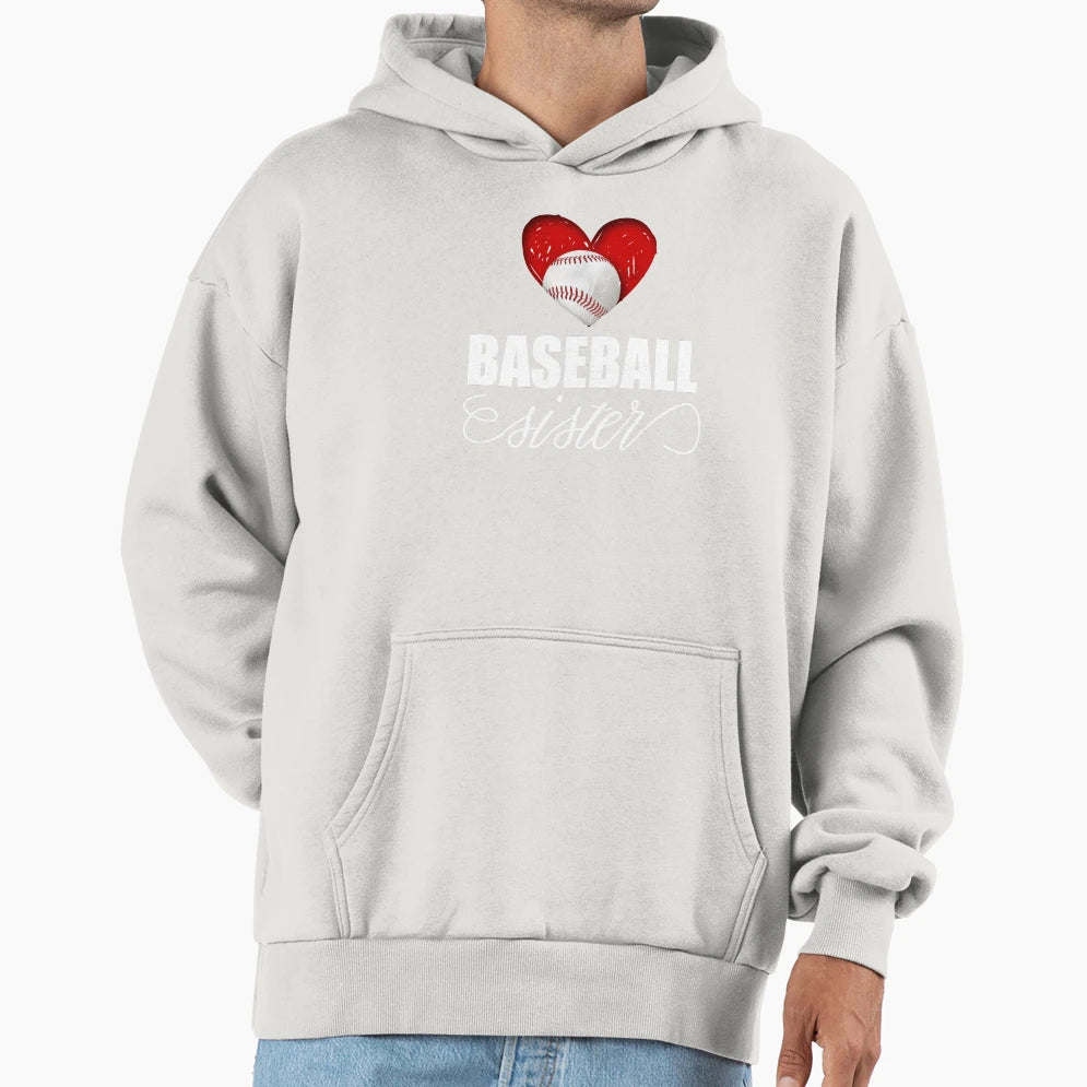 Baseball Sister Funny Gifts Sister T-Shirt - Graphic Print Men Women - T-Shirt, Sweatshirt, Hoodie