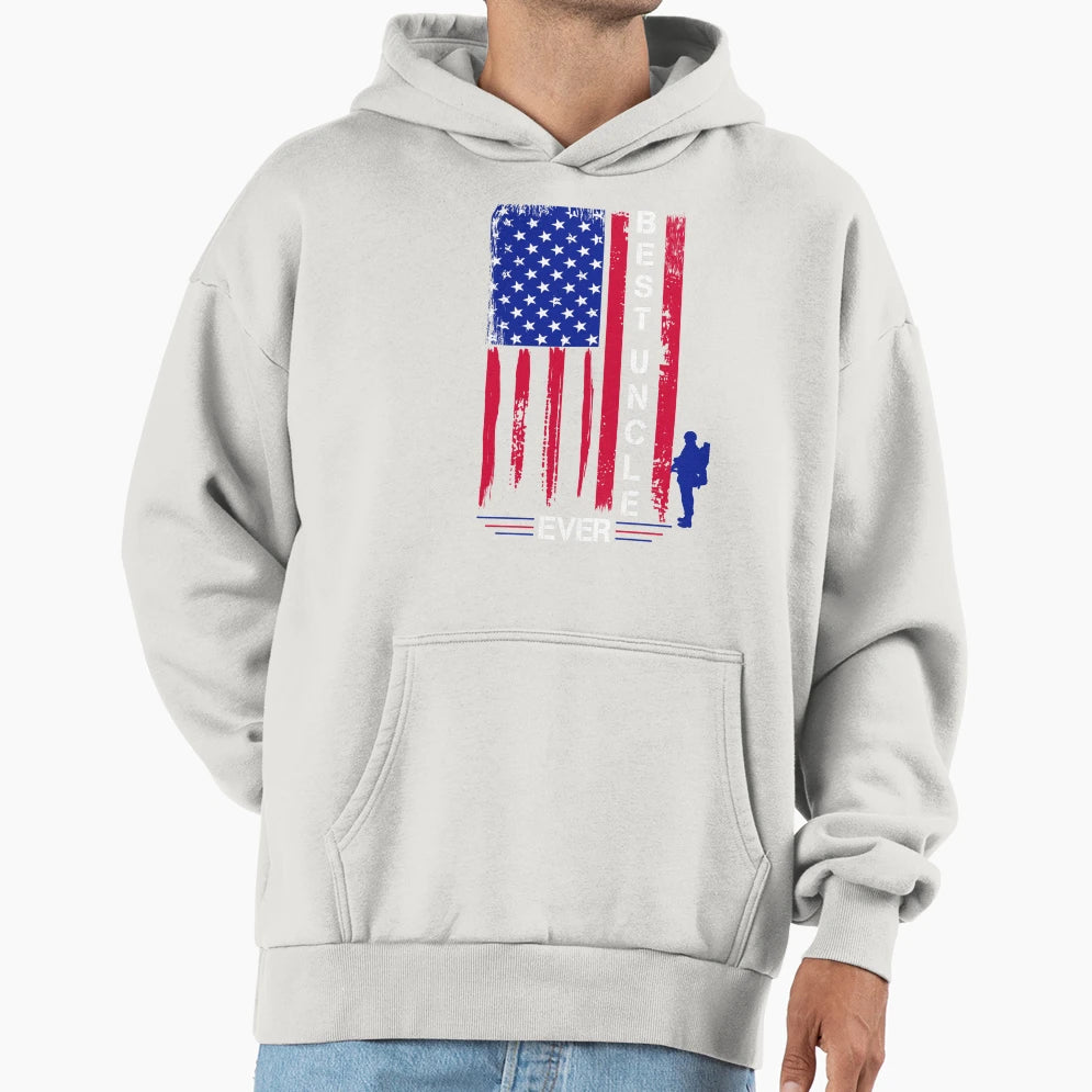 Best Uncle Ever Hoodie - Unique Graphic for Adults - T-Shirt, Sweatshirt, Hoodie