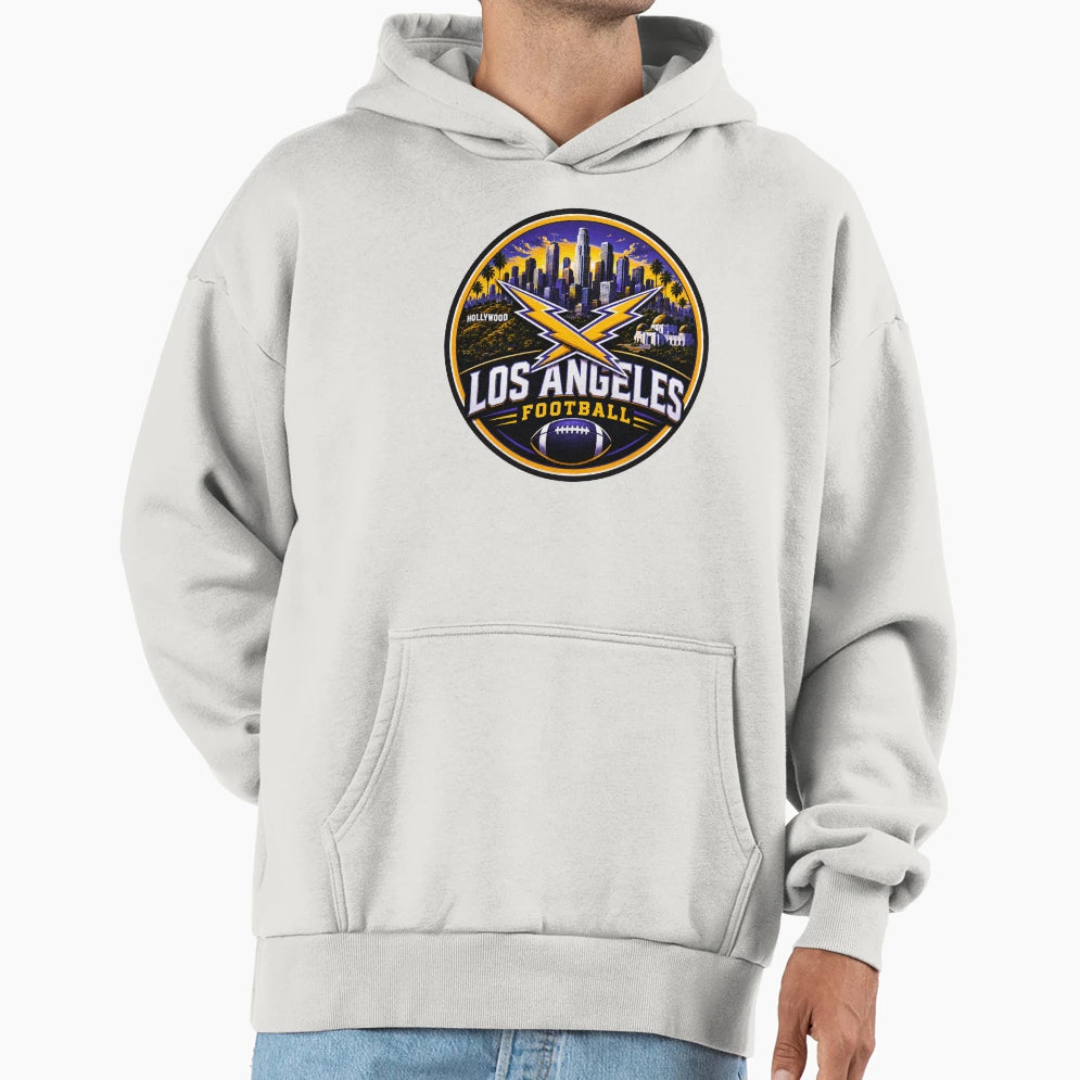 Los Angeles Football Coastal T-Shirt - Fun Novelty Design for Adults - T-Shirt, Sweatshirt, Hoodie