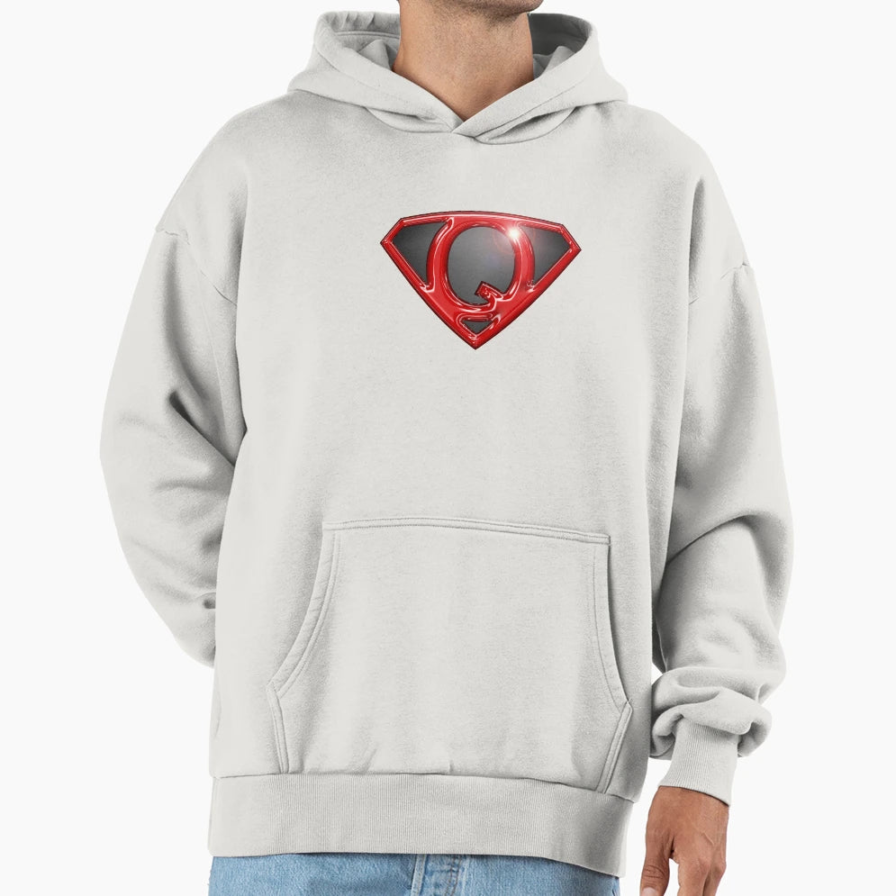 Super Q Hoodie - Graphic Print Unisex - T-Shirt, Sweatshirt, Hoodie
