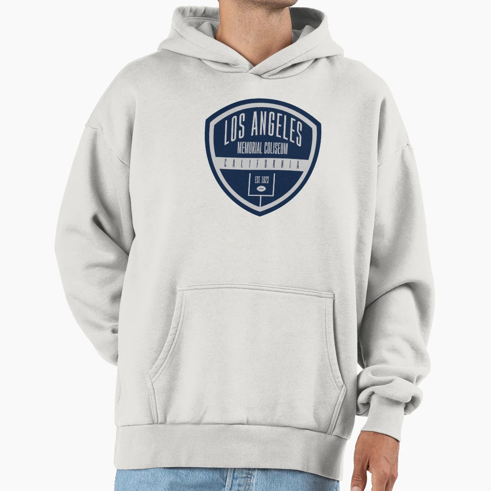Los Angeles Memorial Coliseum Hoodie - Novelty Apparel Unisex - T-Shirt, Sweatshirt, Hoodie