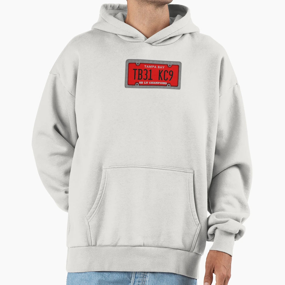 Superbowl Lv Champions Tampa Bay Football Hoodie - Custom Art Print Unisex - T-Shirt, Sweatshirt, Hoodie