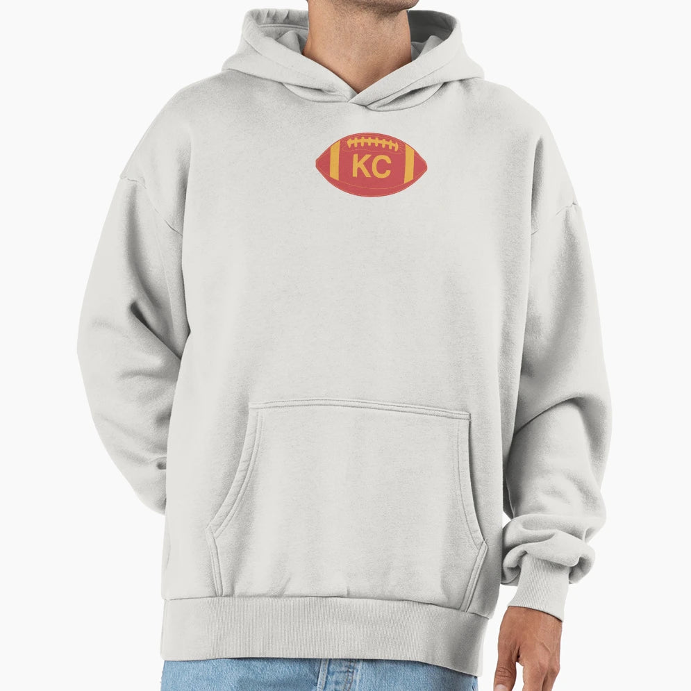 Kc Football Hoodie - Graphic Print for Adults - T-Shirt, Sweatshirt, Hoodie