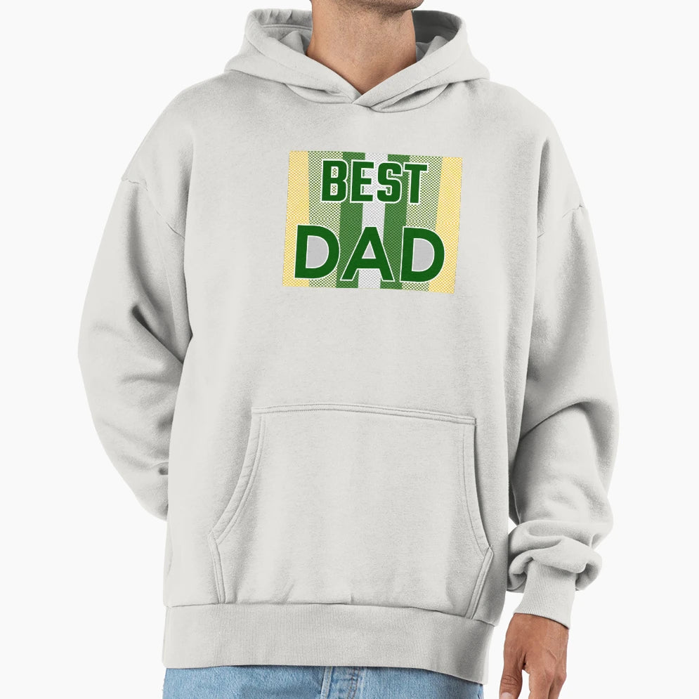 Best Dad Modern Four Colors Gift Hoodie - Custom Art Print Unisex - T-Shirt, Sweatshirt, Hoodie