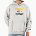 Pittsburgh Steelers Vs Everybody Hoodie - Unique Graphic for Adults - T-Shirt, Sweatshirt, Hoodie