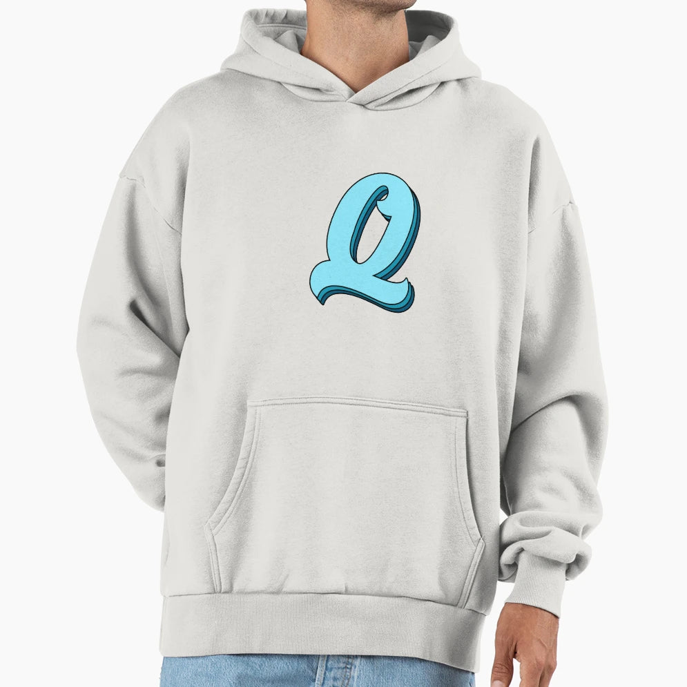Blue Q Hoodie - Graphic Print Men Women - T-Shirt, Sweatshirt, Hoodie