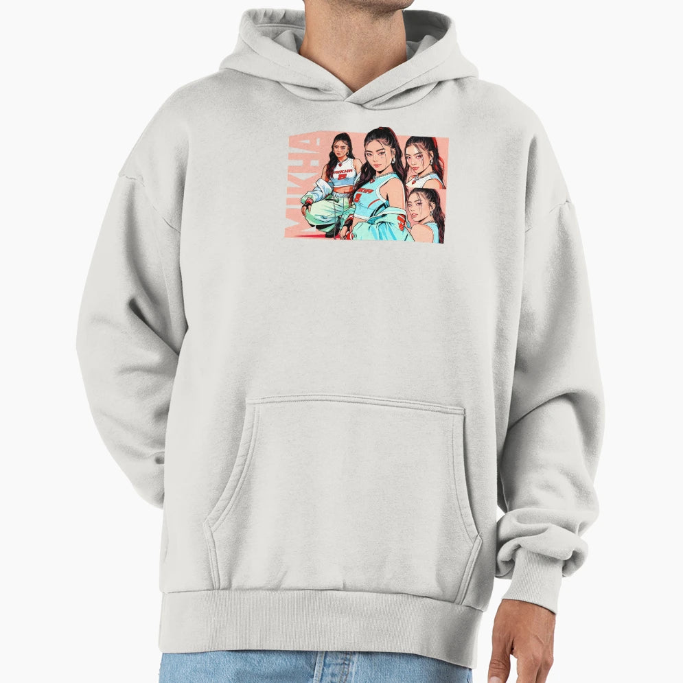 Mikha Hoodie - Trendy Graphic Unisex - T-Shirt, Sweatshirt, Hoodie