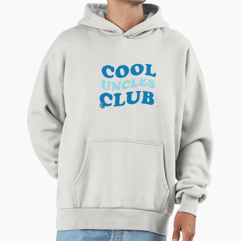 Uncles Club Fathers Day Hoodie - Custom Art Print for Adults - T-Shirt, Sweatshirt, Hoodie