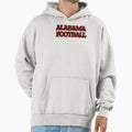 Alabama Football Red Black Checkered Hoodie - Aesthetic Graphic Unisex - T-Shirt, Sweatshirt, Hoodie