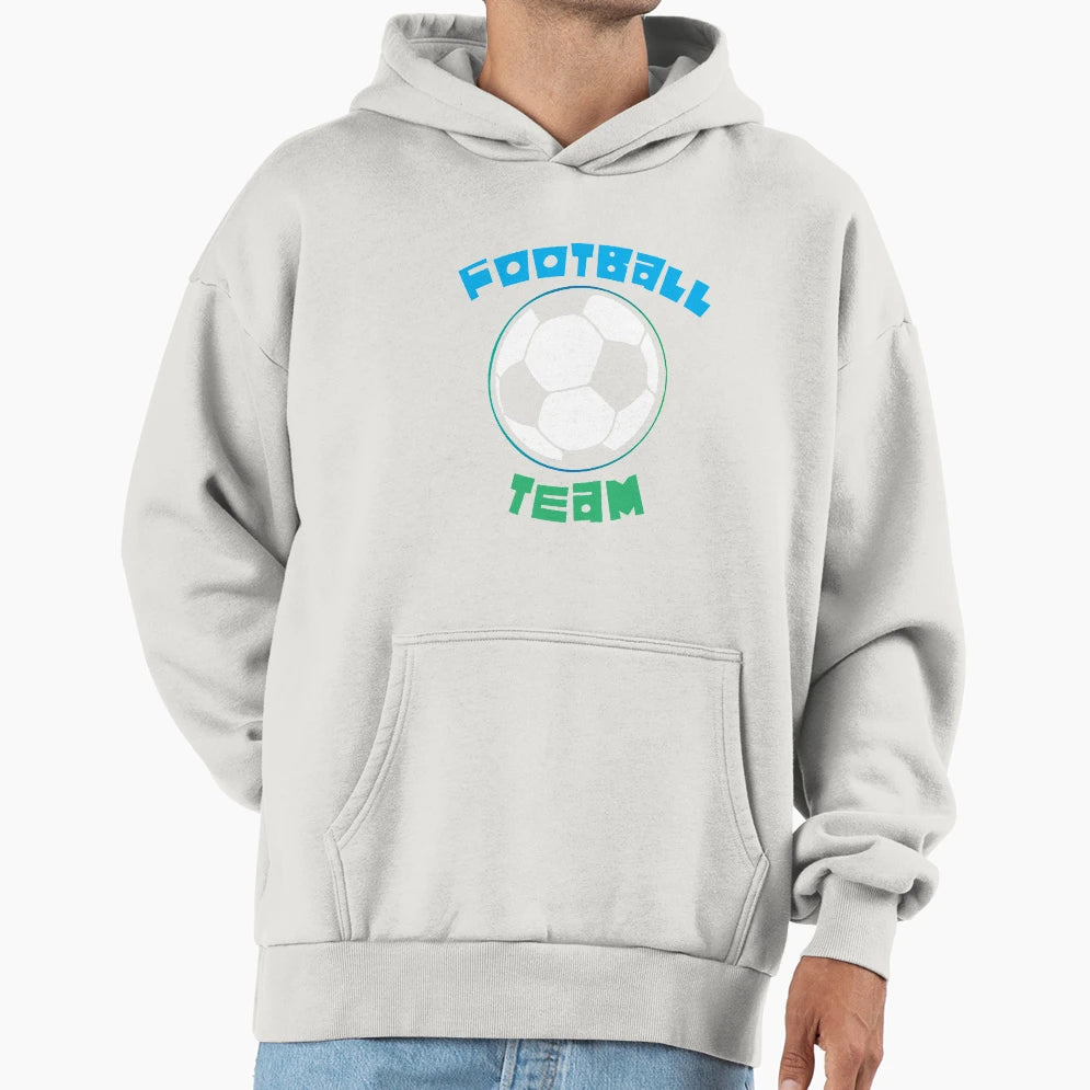 Football Team Hoodie - Graphic Print for Adults - T-Shirt, Sweatshirt, Hoodie
