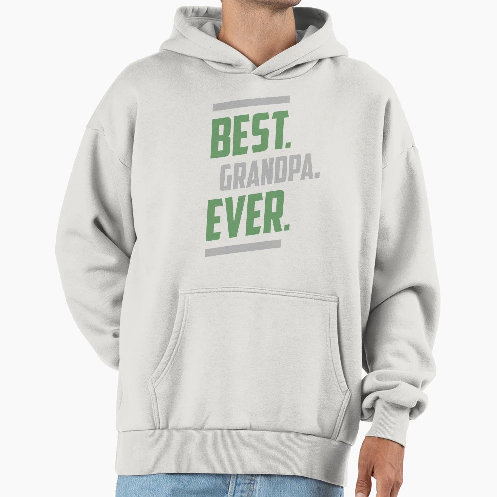 Best Grandpa Ever T-Shirt - Aesthetic Graphic for Adults - T-Shirt, Sweatshirt, Hoodie