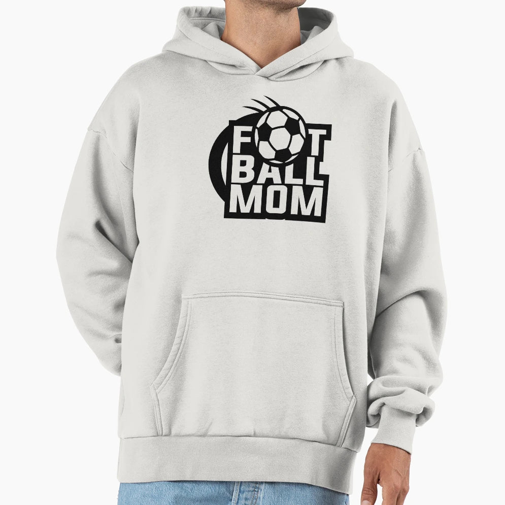 Football Mom Melcudesign Hoodie - Trendy Graphic Unisex - T-Shirt, Sweatshirt, Hoodie