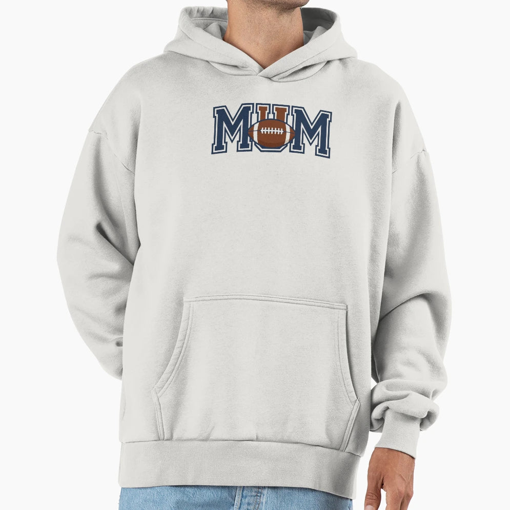 Custom American Football Sports Logo Hoodie - Novelty Apparel Unisex - T-Shirt, Sweatshirt, Hoodie