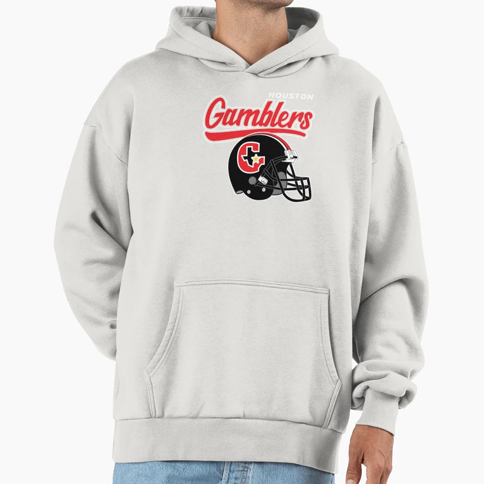 Houston Gamblers Hoodie - Unique Graphic Men Women - T-Shirt, Sweatshirt, Hoodie