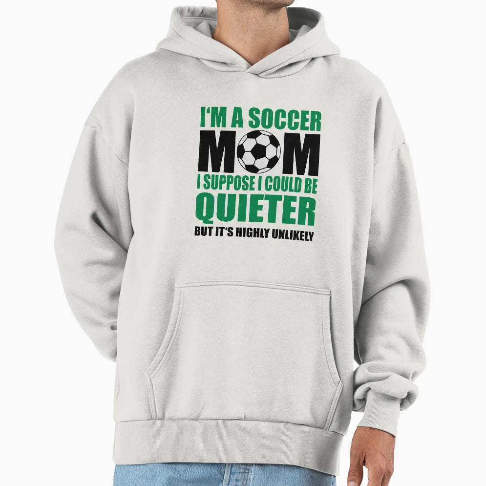 Soccer Mom Hoodie - Custom Art Print for Adults - T-Shirt, Sweatshirt, Hoodie