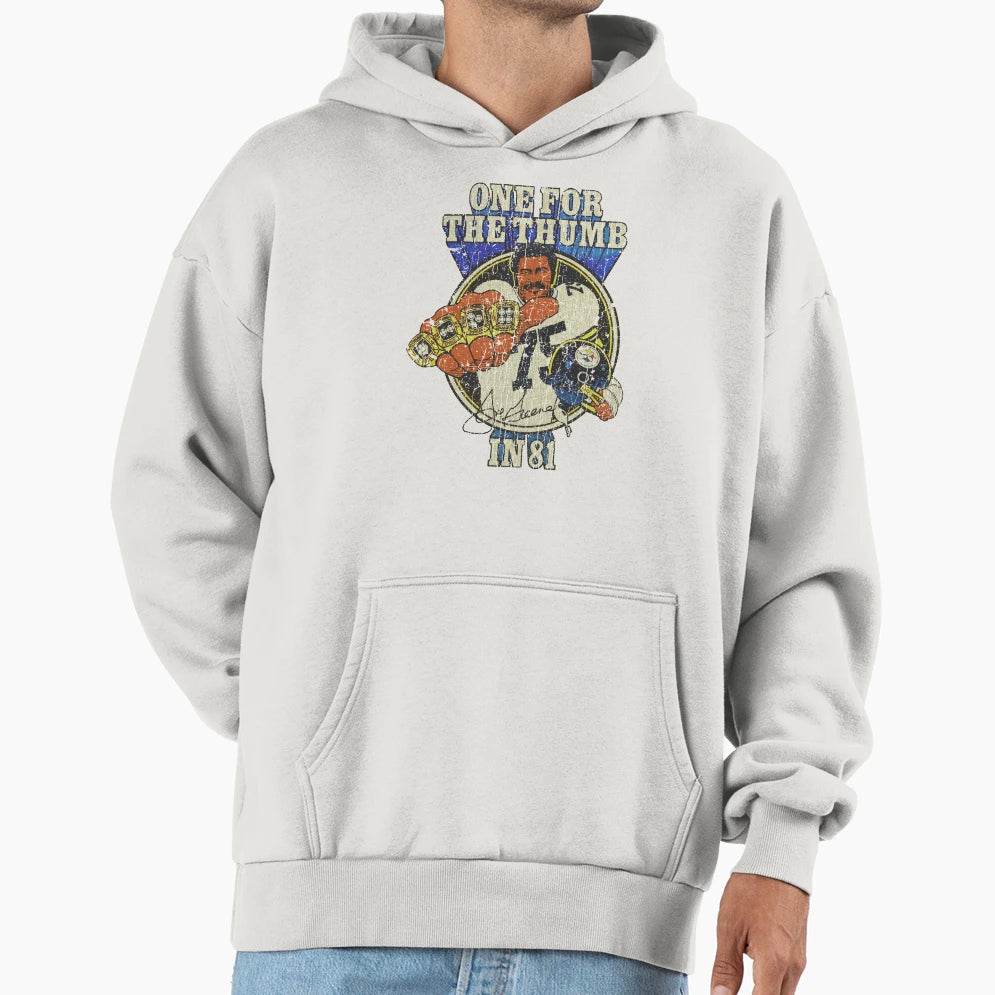 One Thumb 81 Hoodie - Aesthetic Graphic Unisex - T-Shirt, Sweatshirt, Hoodie