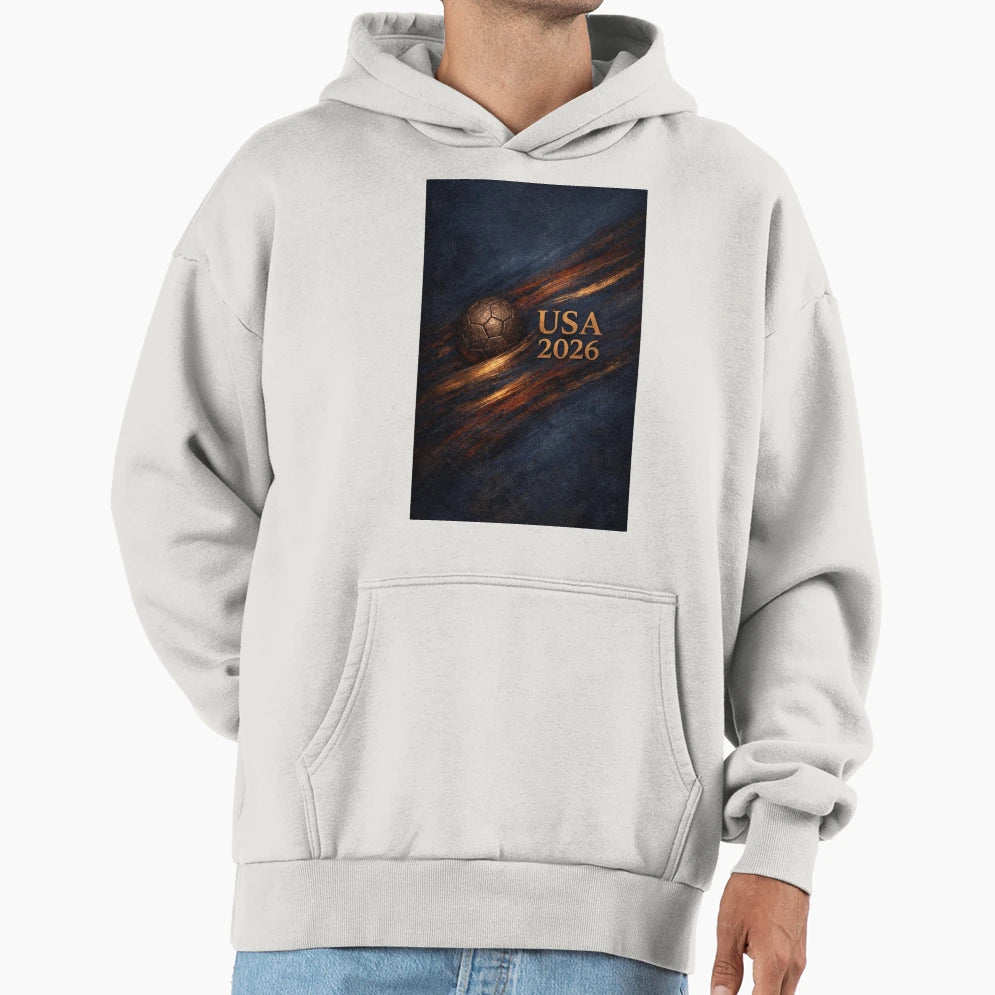 Usa 2026 Soccer Fans Inspired Hoodie - Fun Novelty Design for Adults - T-Shirt, Sweatshirt, Hoodie
