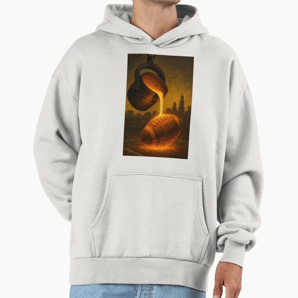 Pittsburgh Football V4 Hoodie - Novelty Apparel for Adults - T-Shirt, Sweatshirt, Hoodie